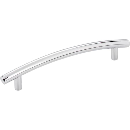 Elements 128 mm Center-to-Center Polished Chrome Arched Belfast Cabinet Pull 406-128PC